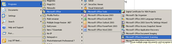 How to Use Microsoft Office Document Imaging As An OCR Tool