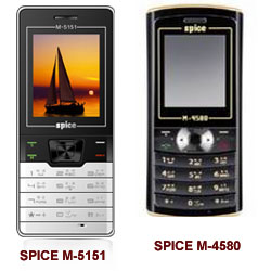 Spice Two Dual Sim GSM(M-5151, M4580) Long Battery Mobile Phone